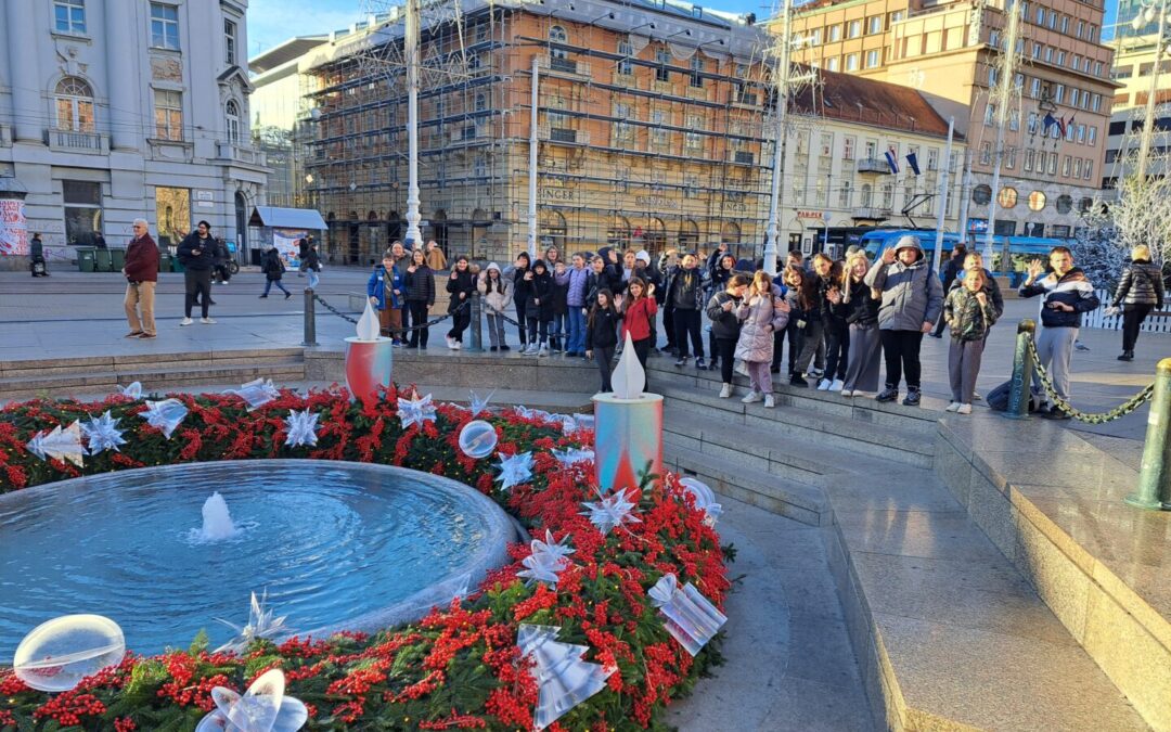 Terenska nastava učenika 5. i 8. razreda u Zagrebu