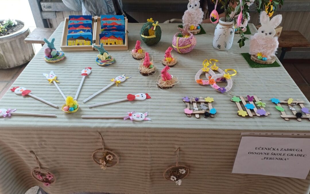 Učenička zadruga Perunika promovira Uskrsne običaje