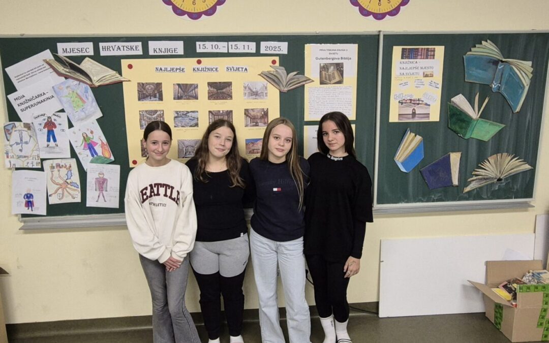 MJESEC HRVATSKE KNJIGE U OŠ GRADEC